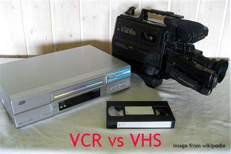 vhs dvd vcr|difference between vcr and vhs.